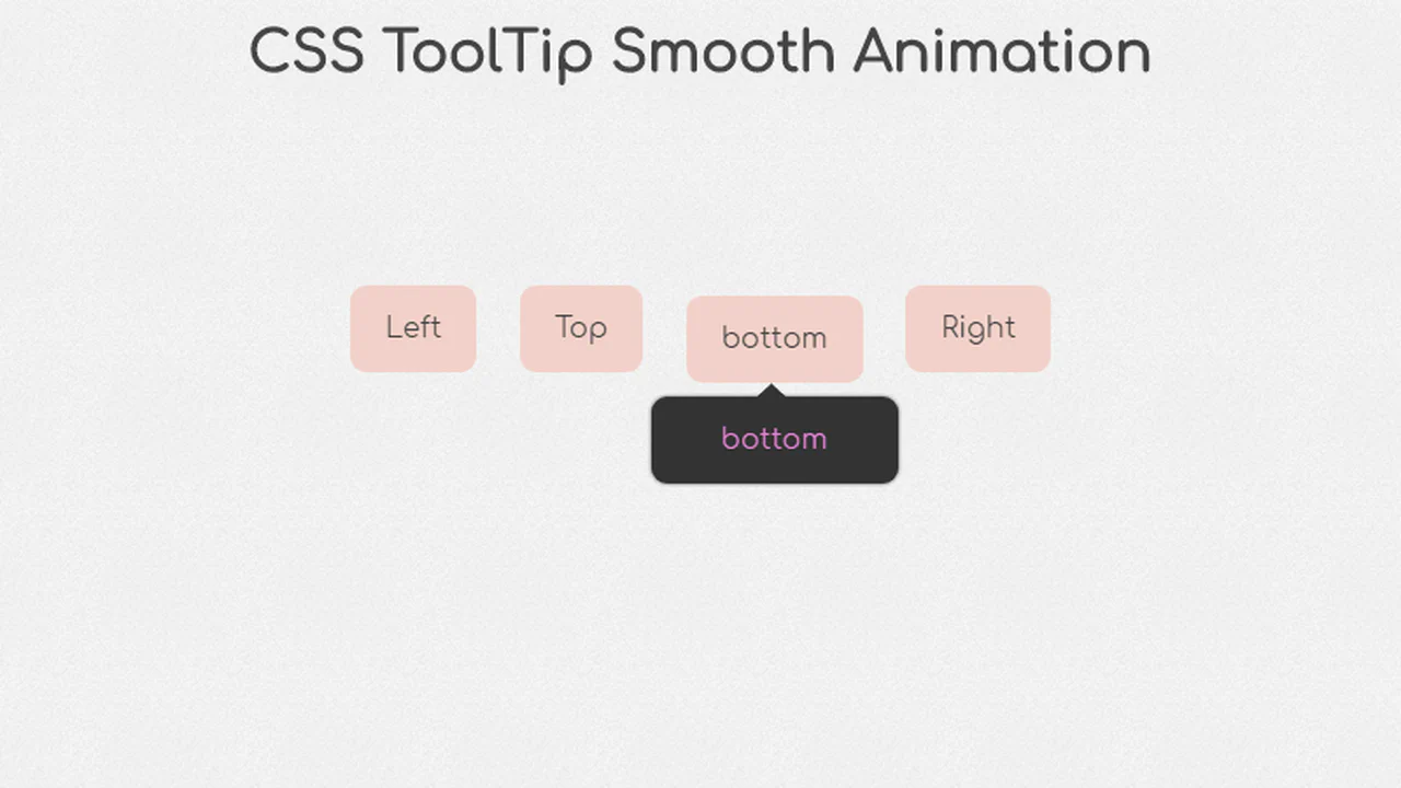 CSS Tooltip