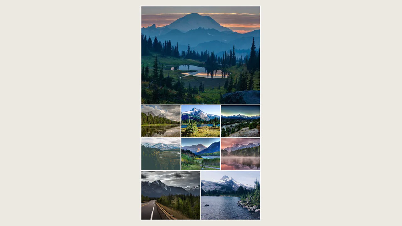 Tumblr Photogrid/Photoset