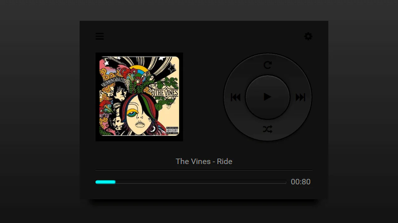 Music Player UI