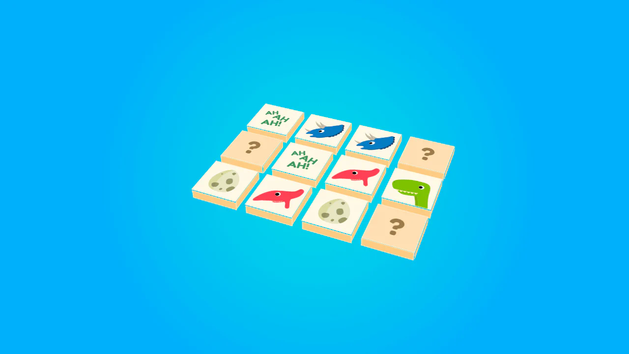Dinosaur Memory Game