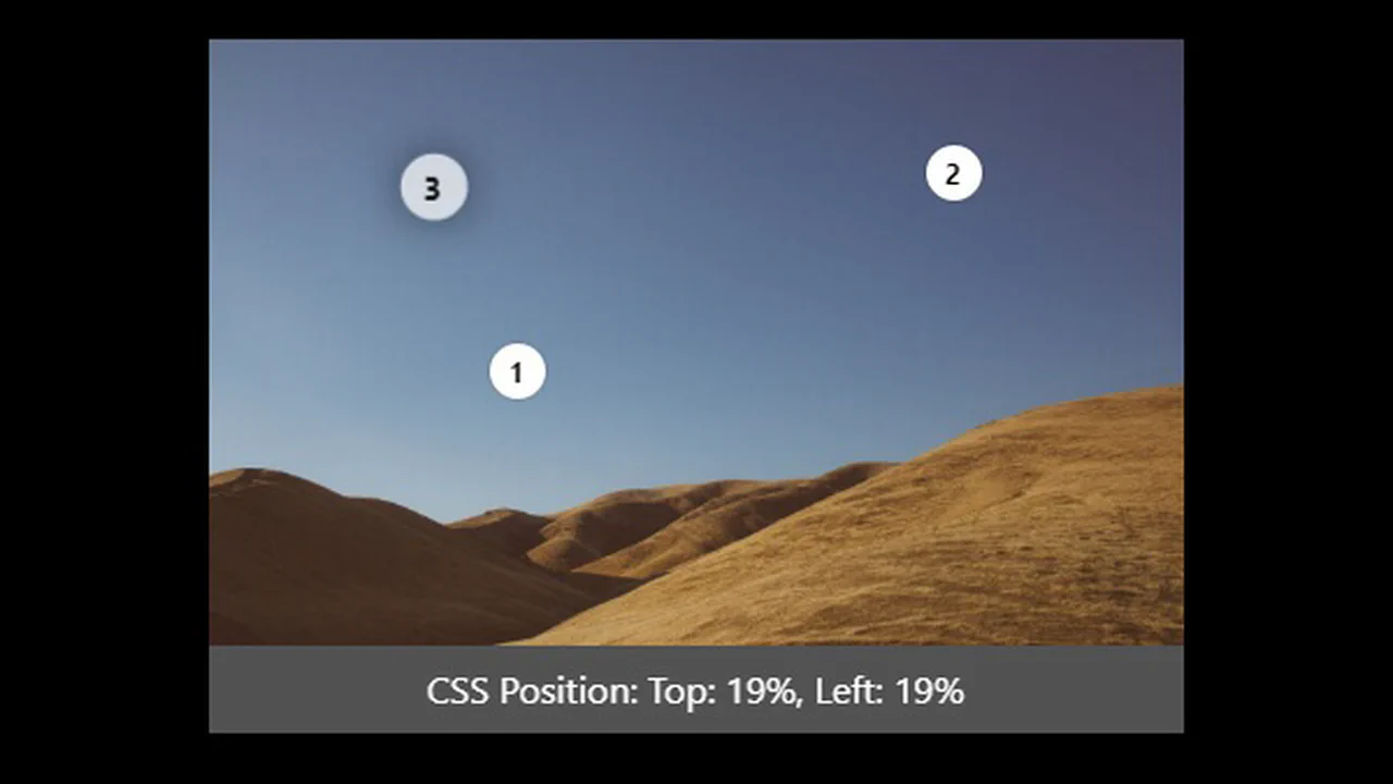 Draggable Image Hotspots