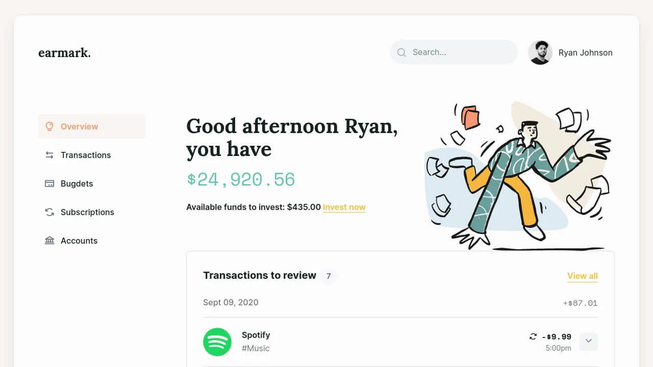 Earmark Web App