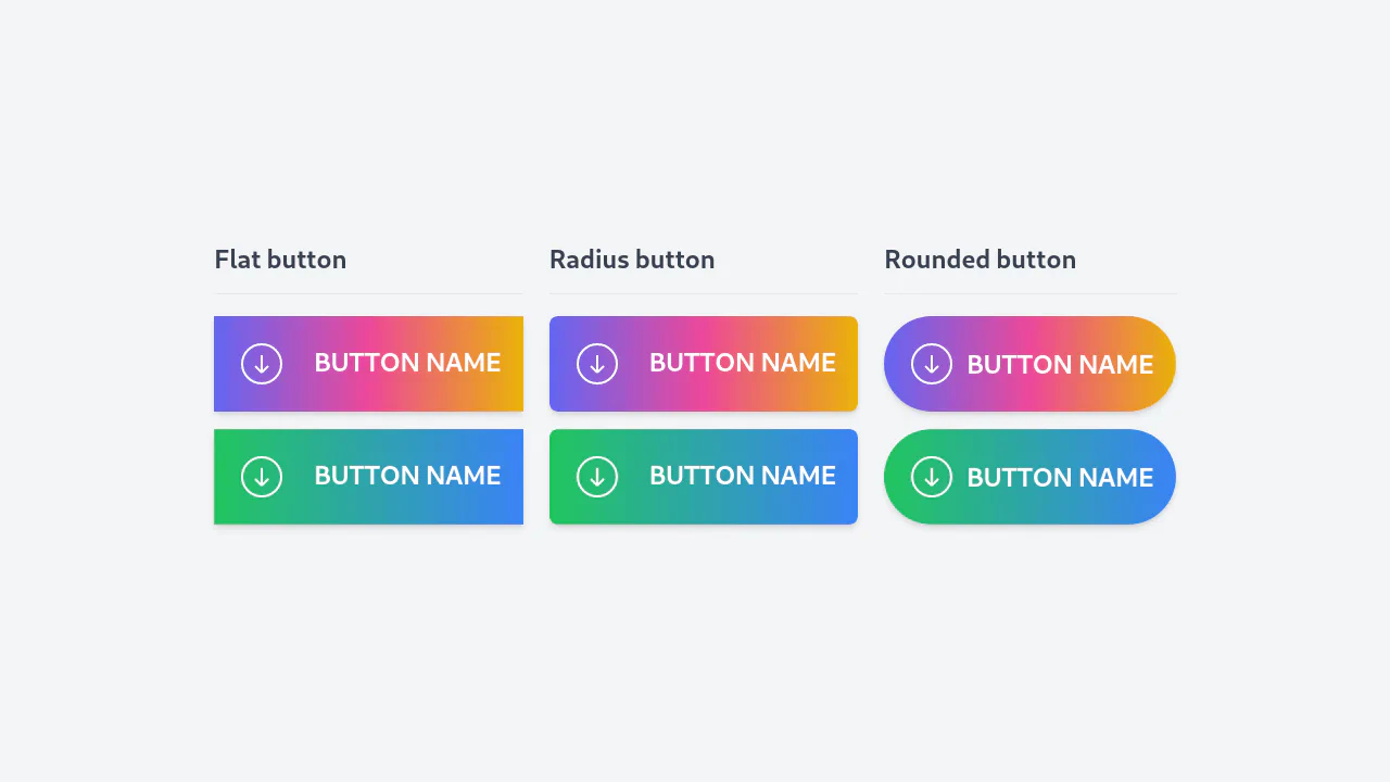 Fancy Button with Icon