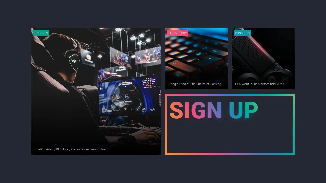 Featured News Cards