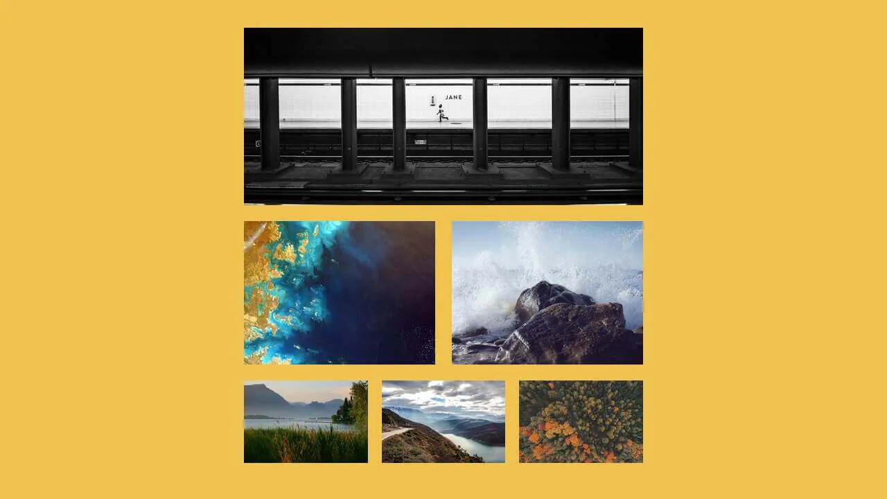 Flexbox + Quantity Queries Image Grid