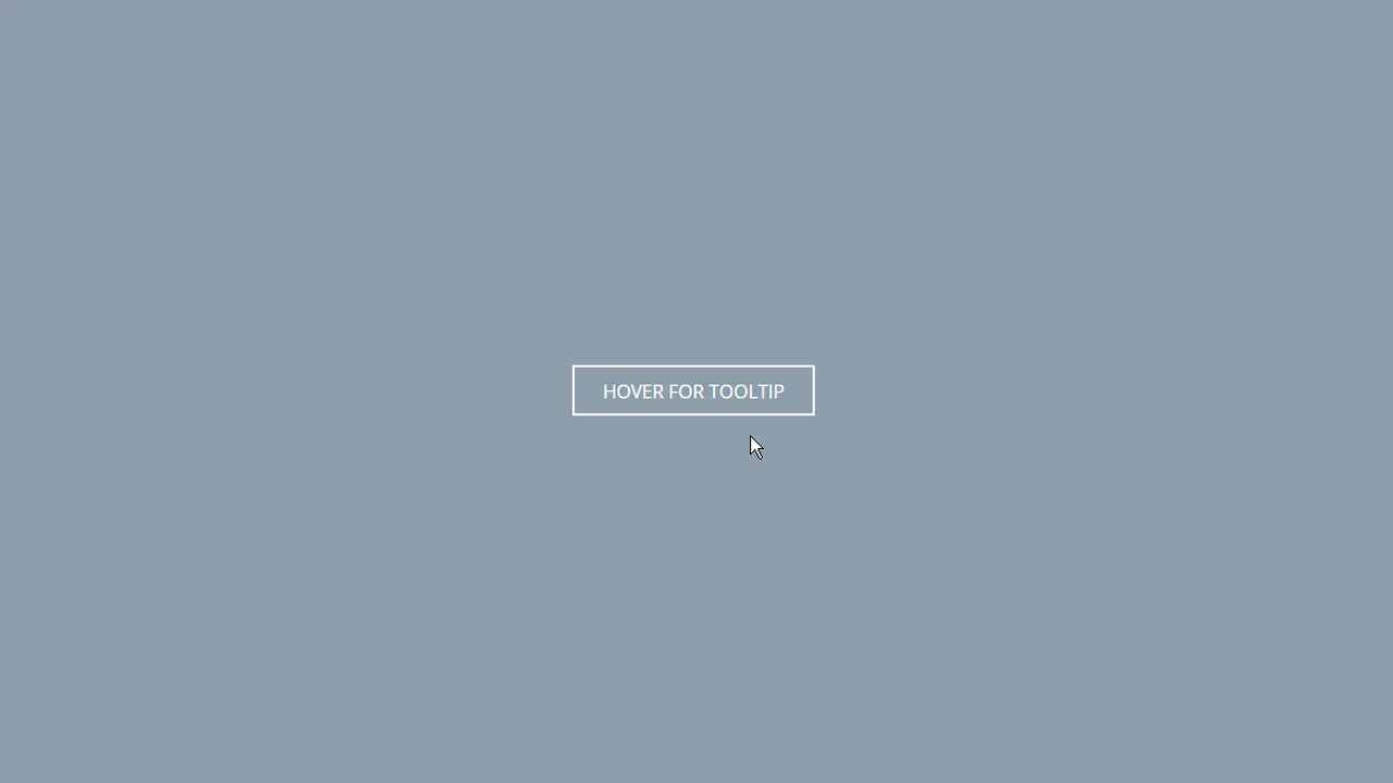 Flyout Tooltip