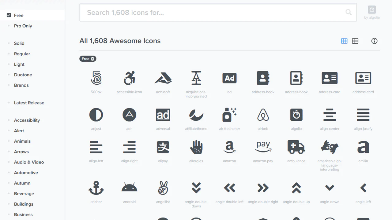 Font Awesome