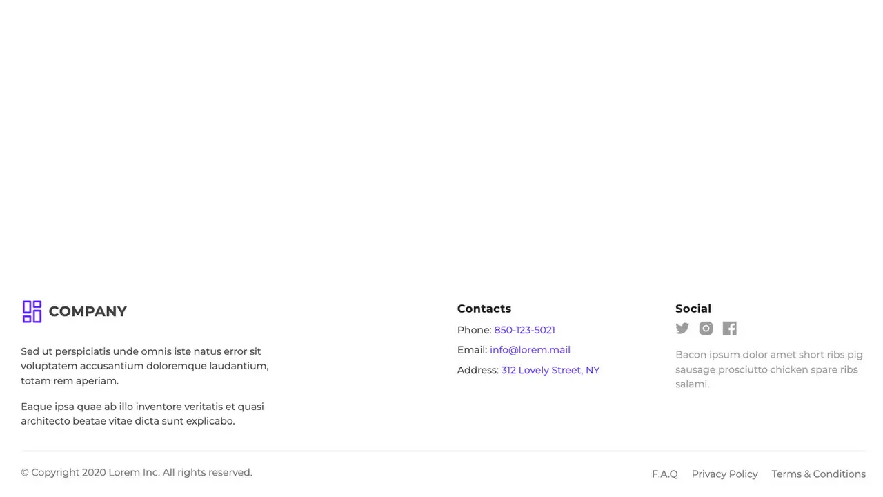 Footer #3
