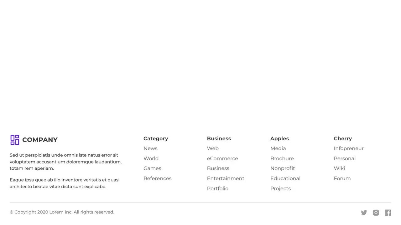 Footer #4