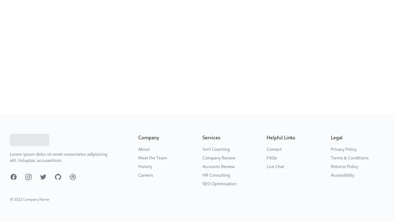 Simple Row Footer