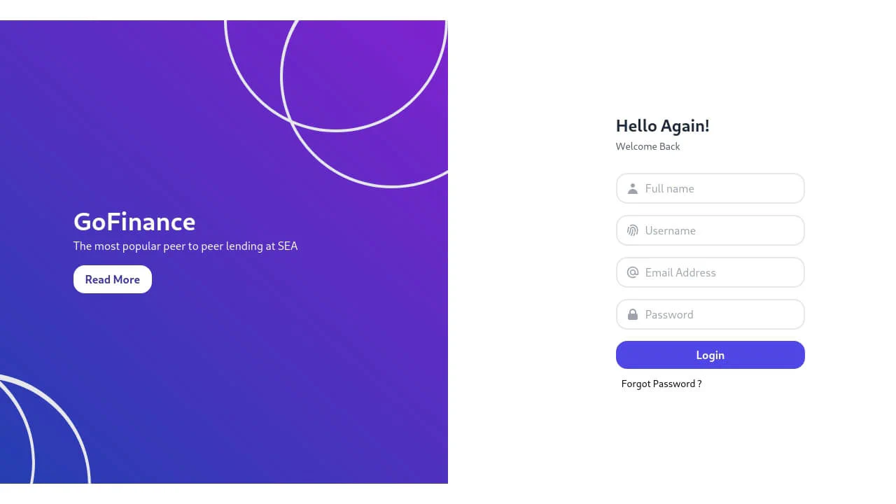 Form Register Component