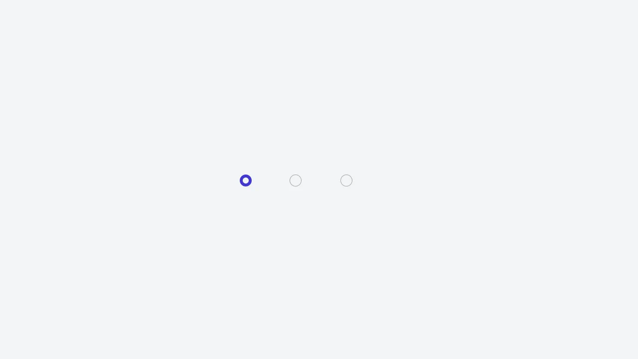 Tailwind CSS Toggle Checkbox Radio Component