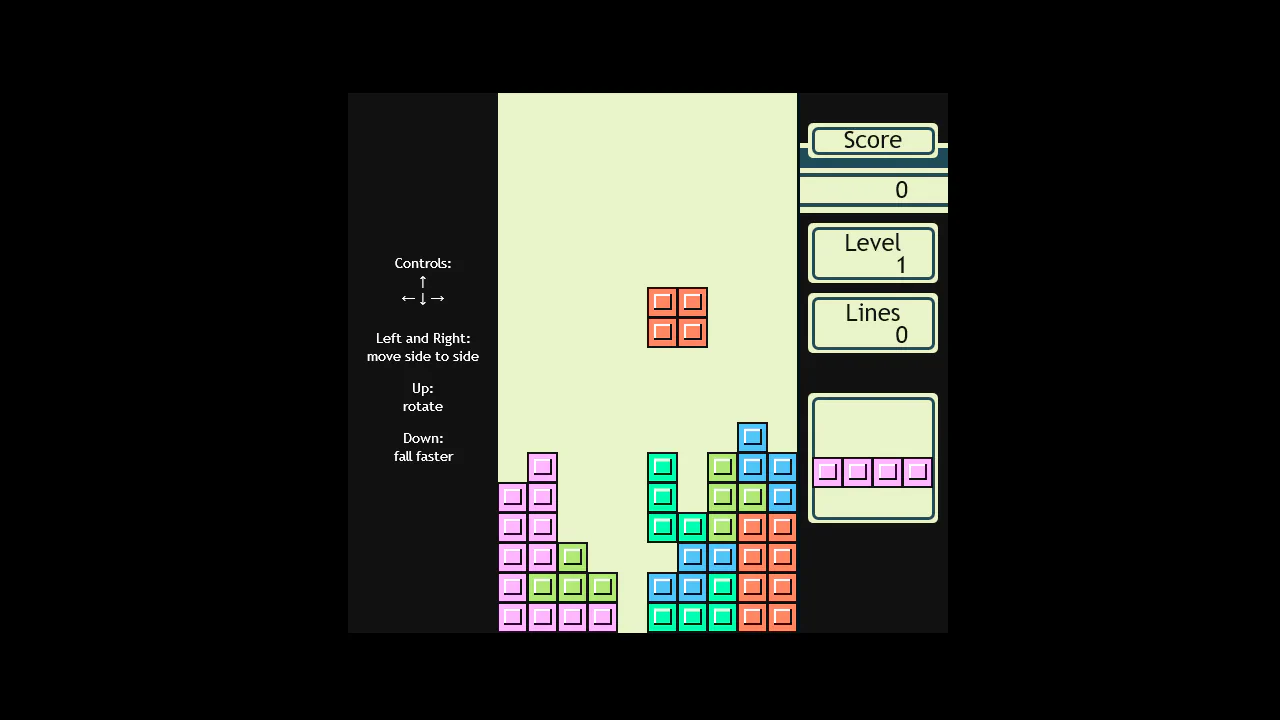 GameBoy Tetris Clone