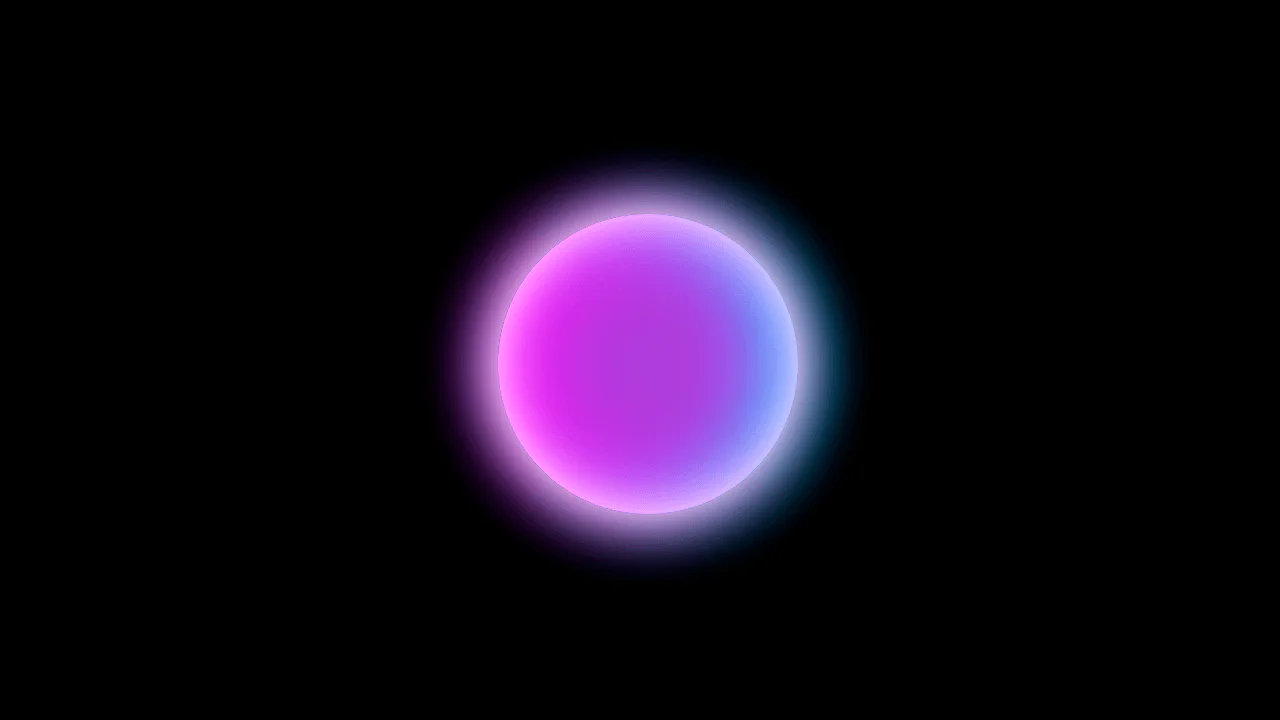 Glowing Translucent Marble