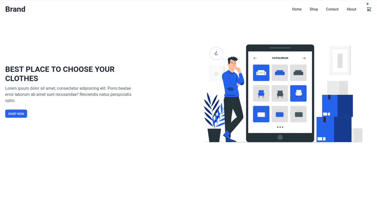 Hero E-commerce