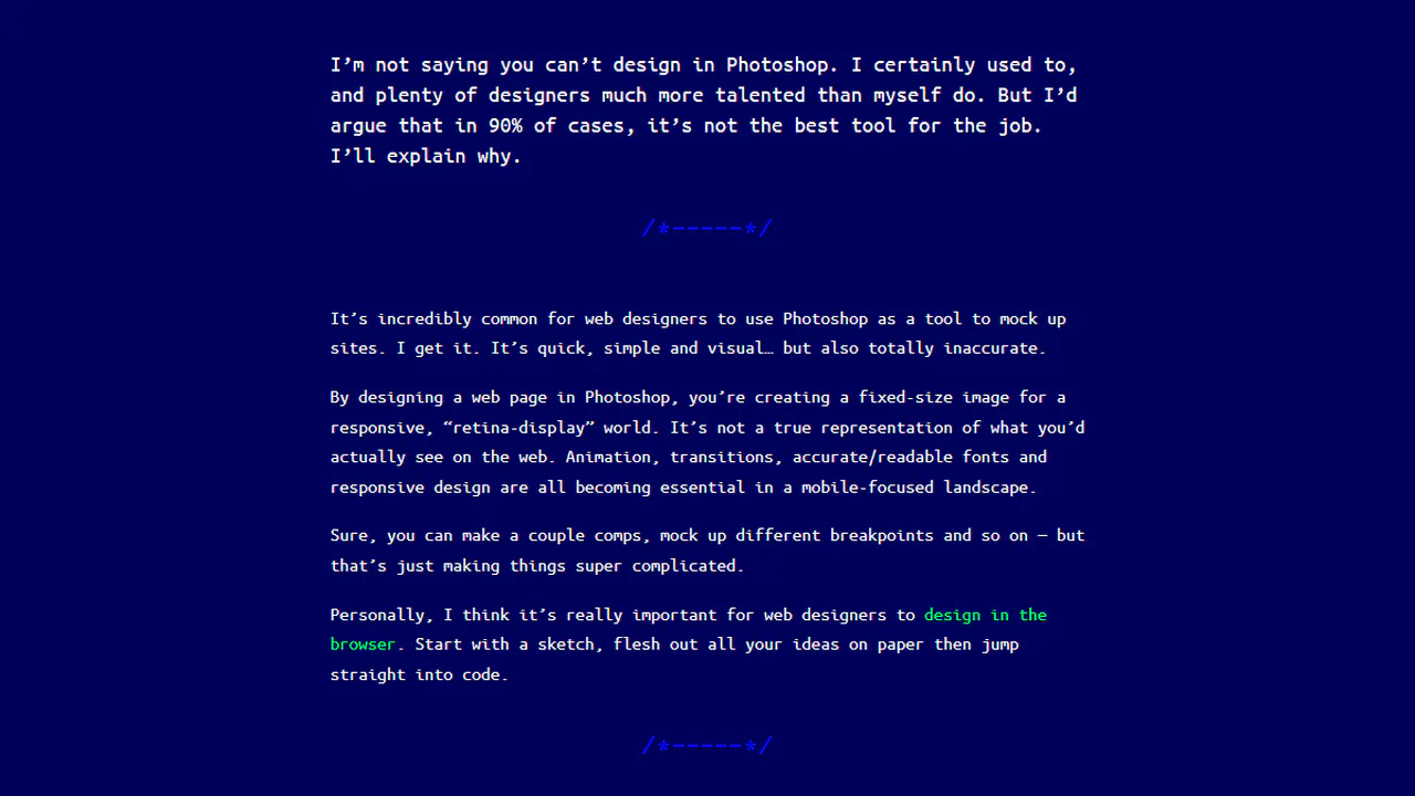 HTML <hr>