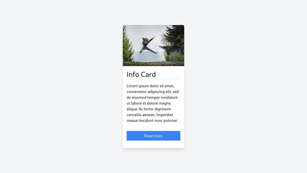 Info Card