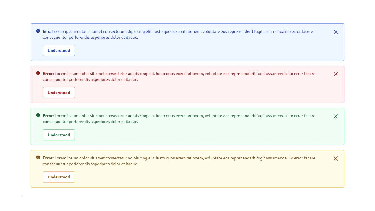 Lexicon Alert with Button