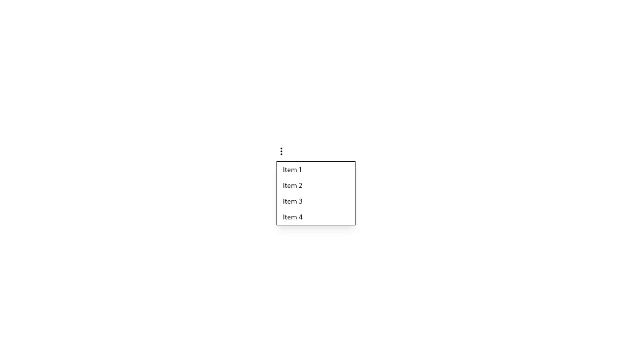 Lo-fi Tailwind CSS Dropdown - Icon Button