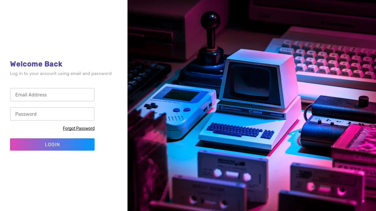 Login Page