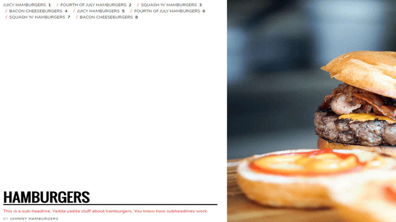 Magazine Layout Attempt #1