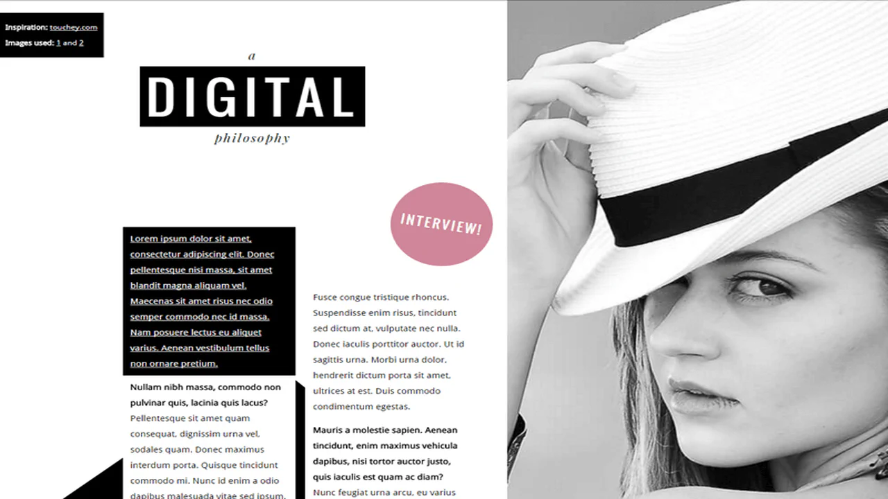 Magazine Layout