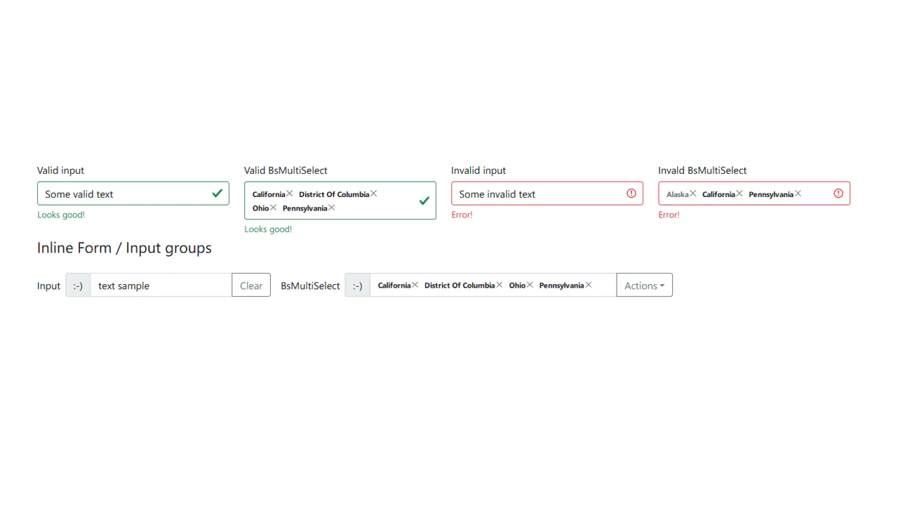 DashboardCode Multiselect Plugin for Bootstrap 5