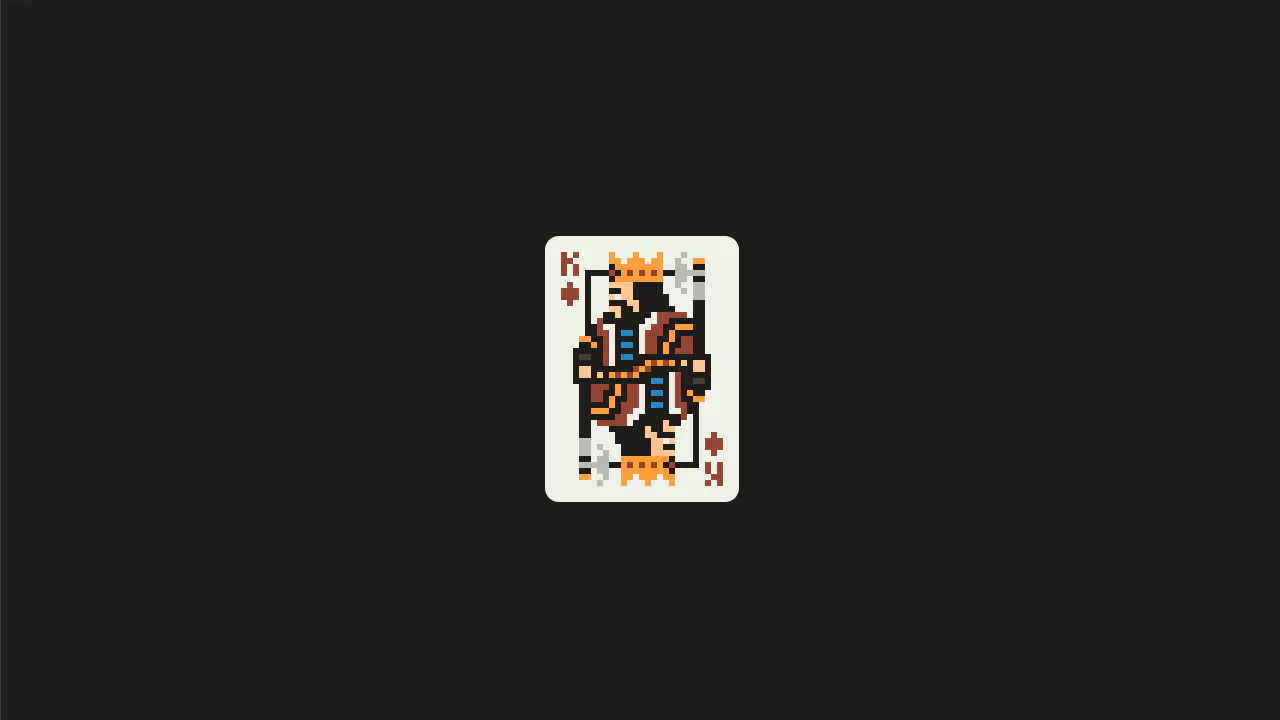 One-div-8bit Playing Card