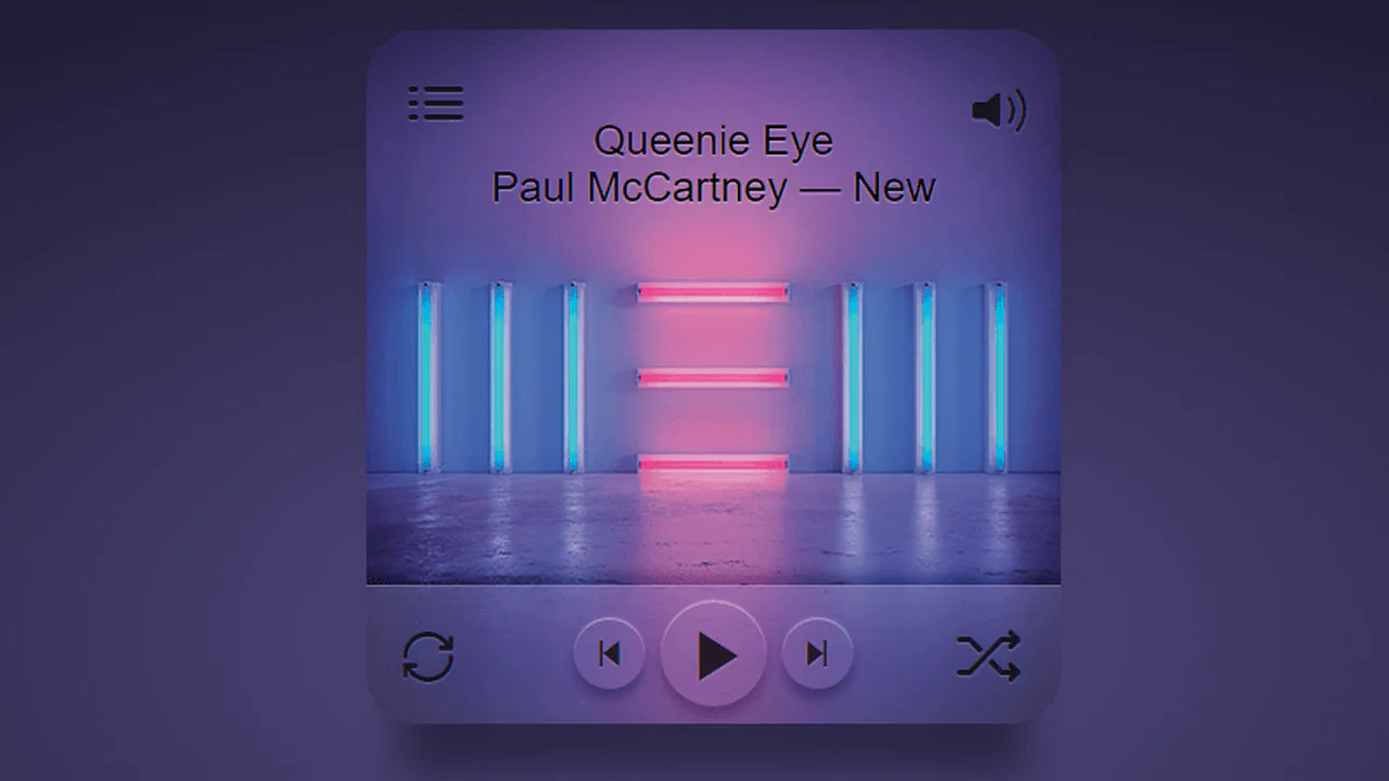 Music Player Design