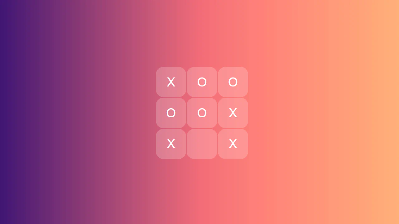 Pretty Tic Tac Toe