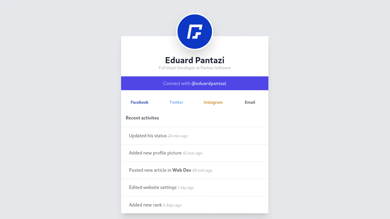 Profile Card