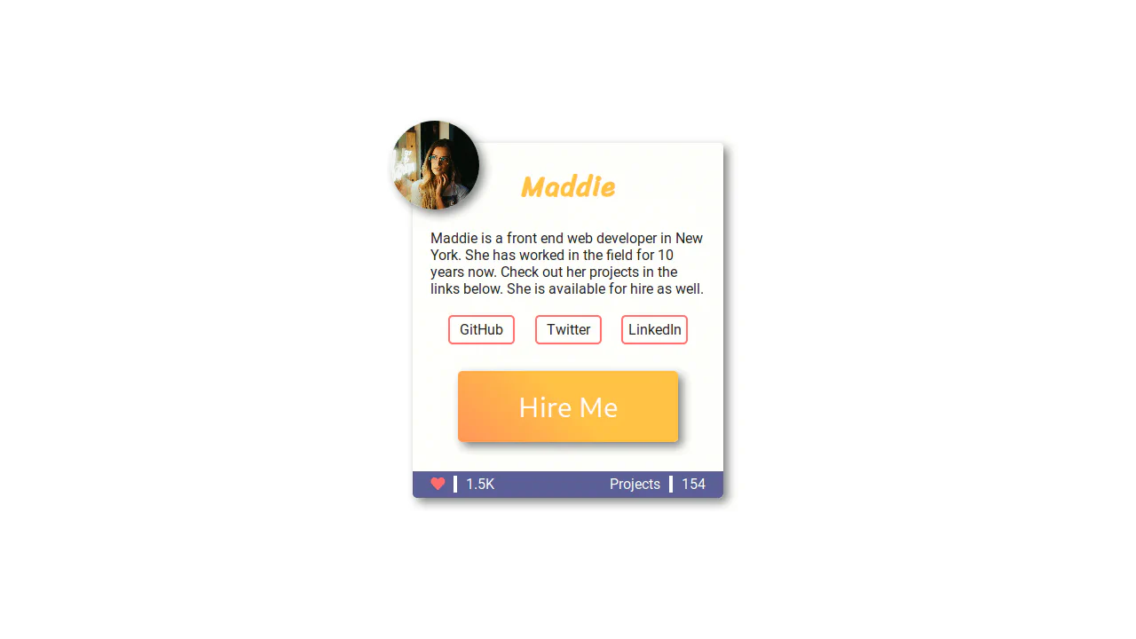 Profile Card