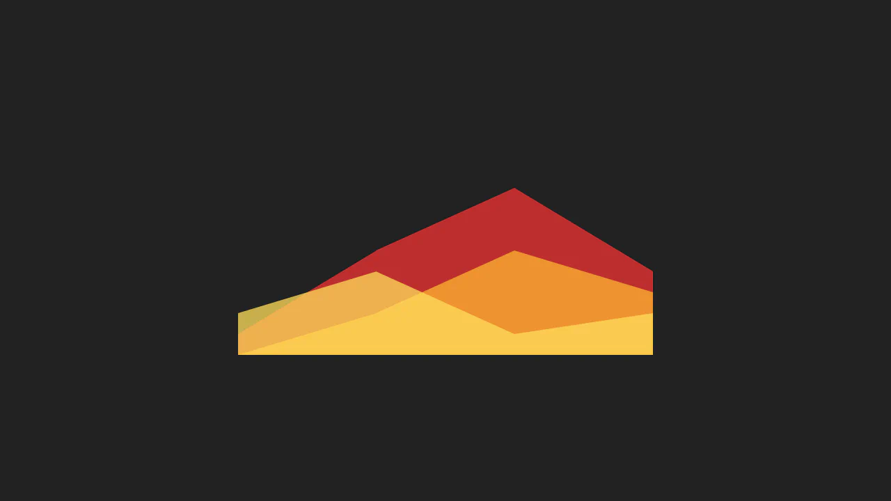 Pure CSS Area Chart