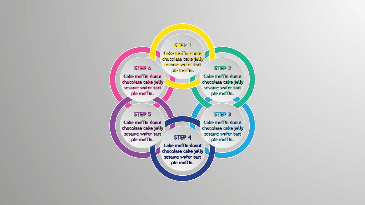 Pure CSS Circles Infographic
