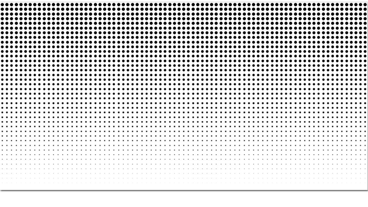 Pure CSS Halftone Pattern