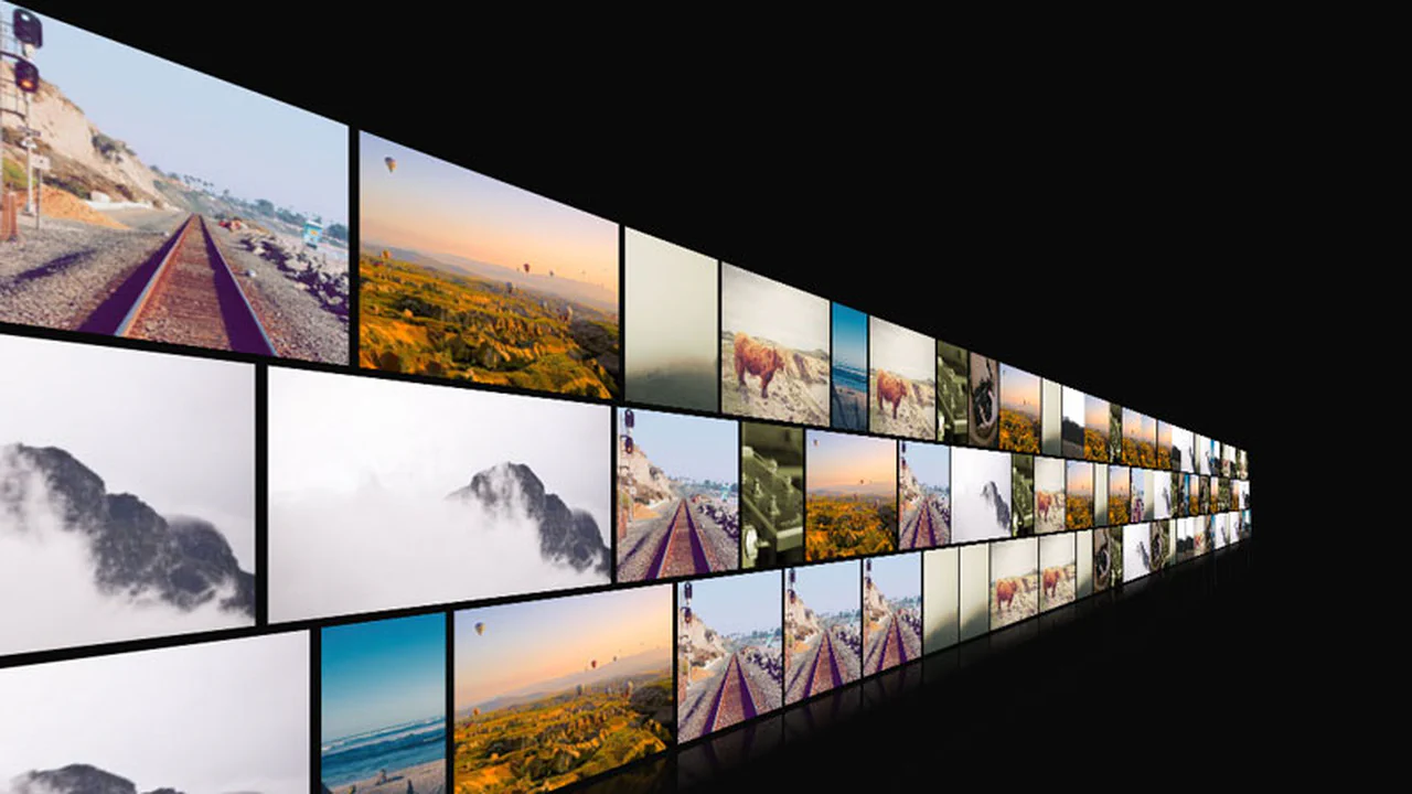 Reflective Photo Gallery Wall