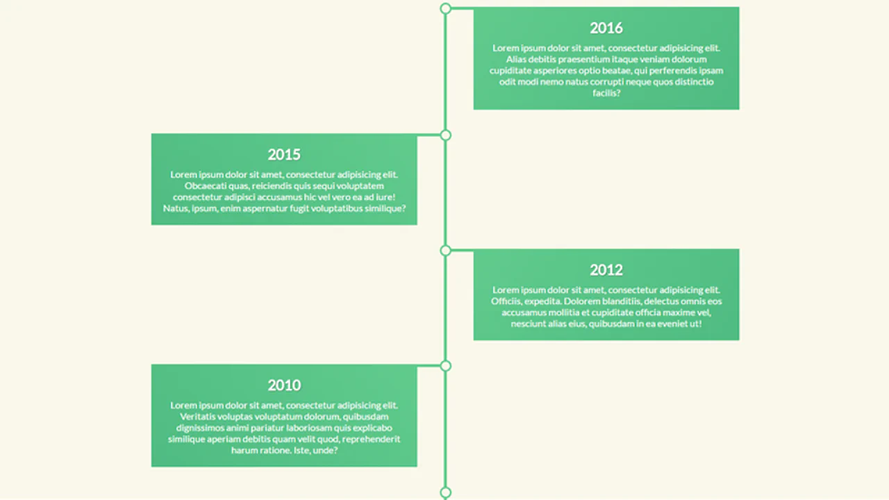Responsive Timeline