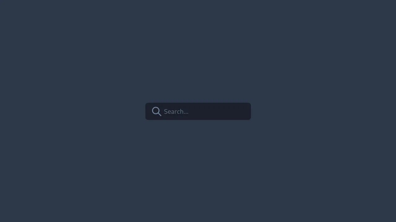 Search Input with Integrated Icon and Button