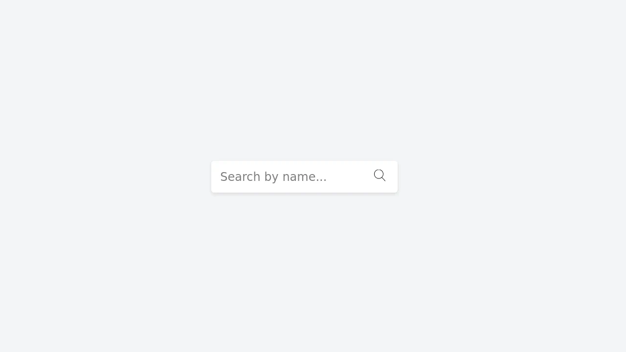 Search Input