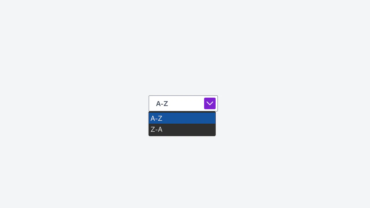Select Input
