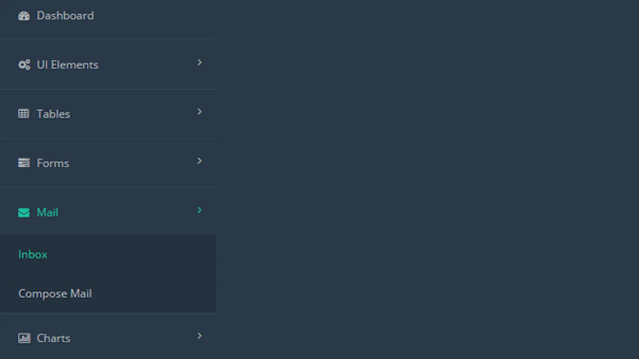Side Accordion Menu