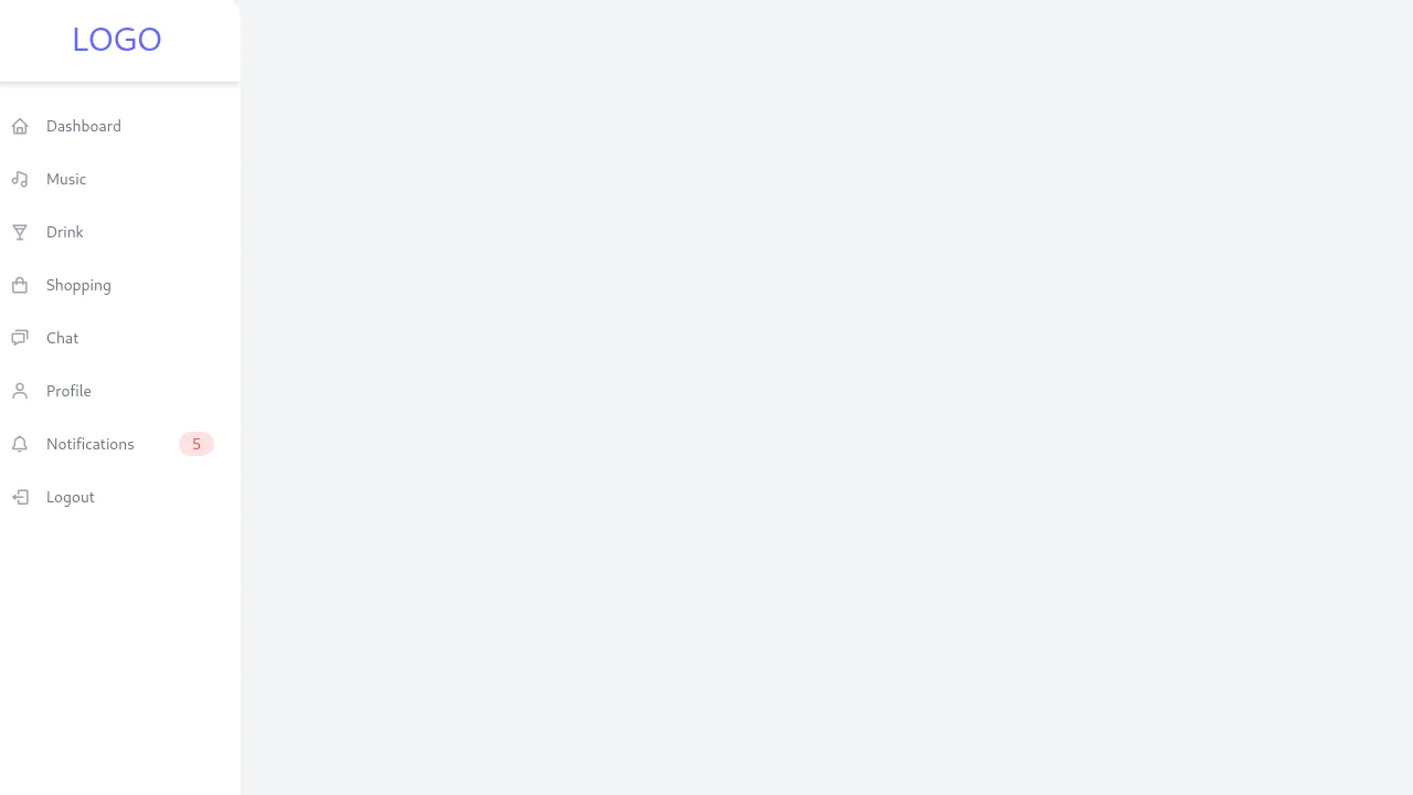 Sidebar Navigation