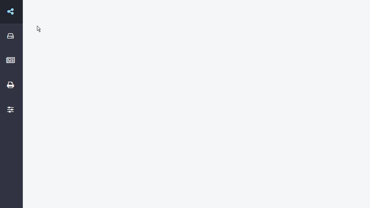 Sidebar Navigation