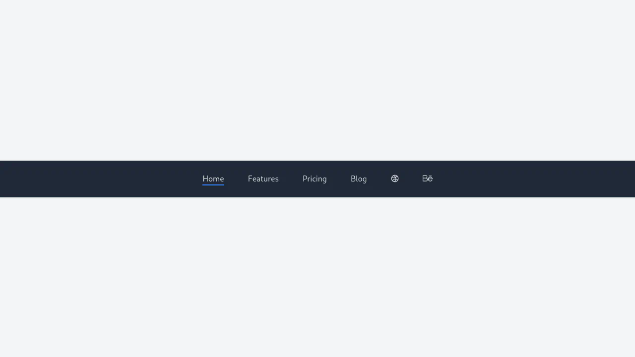 Simple Navbar