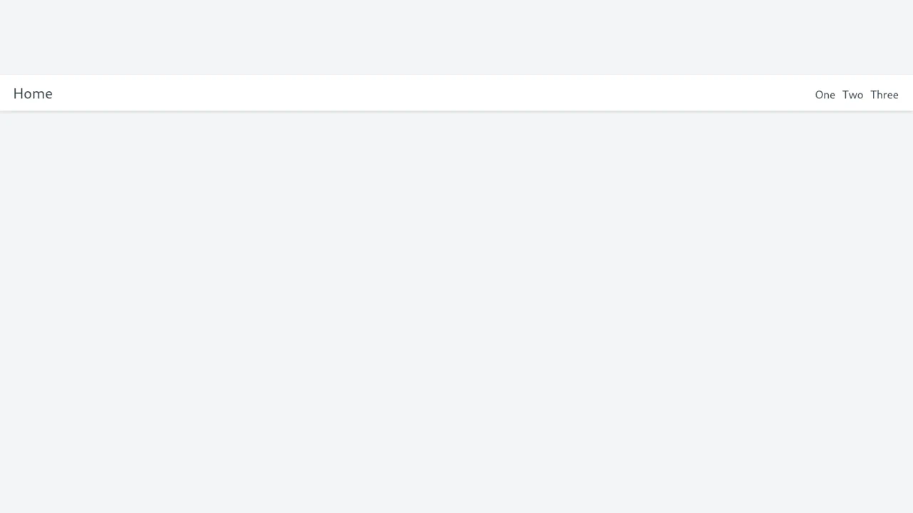 Simple Navbar