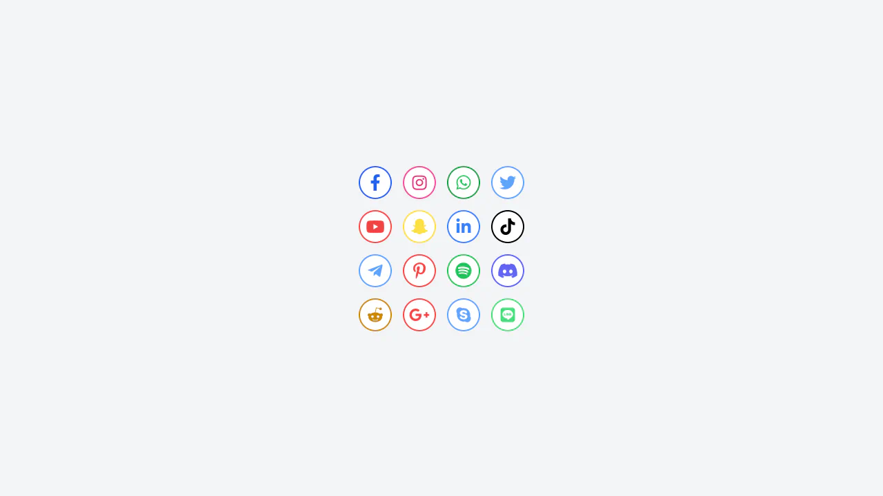 Social Media Buttons