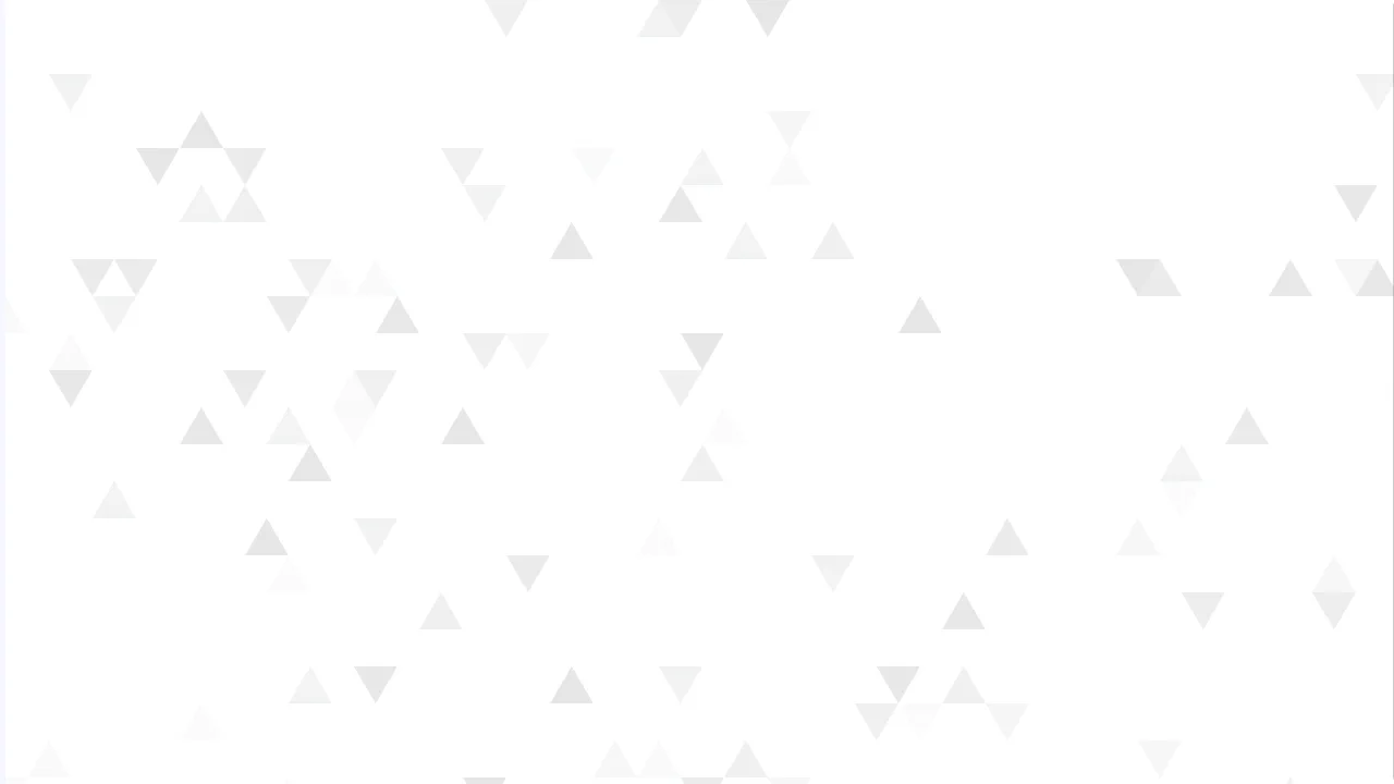 Sparse Triangle Background