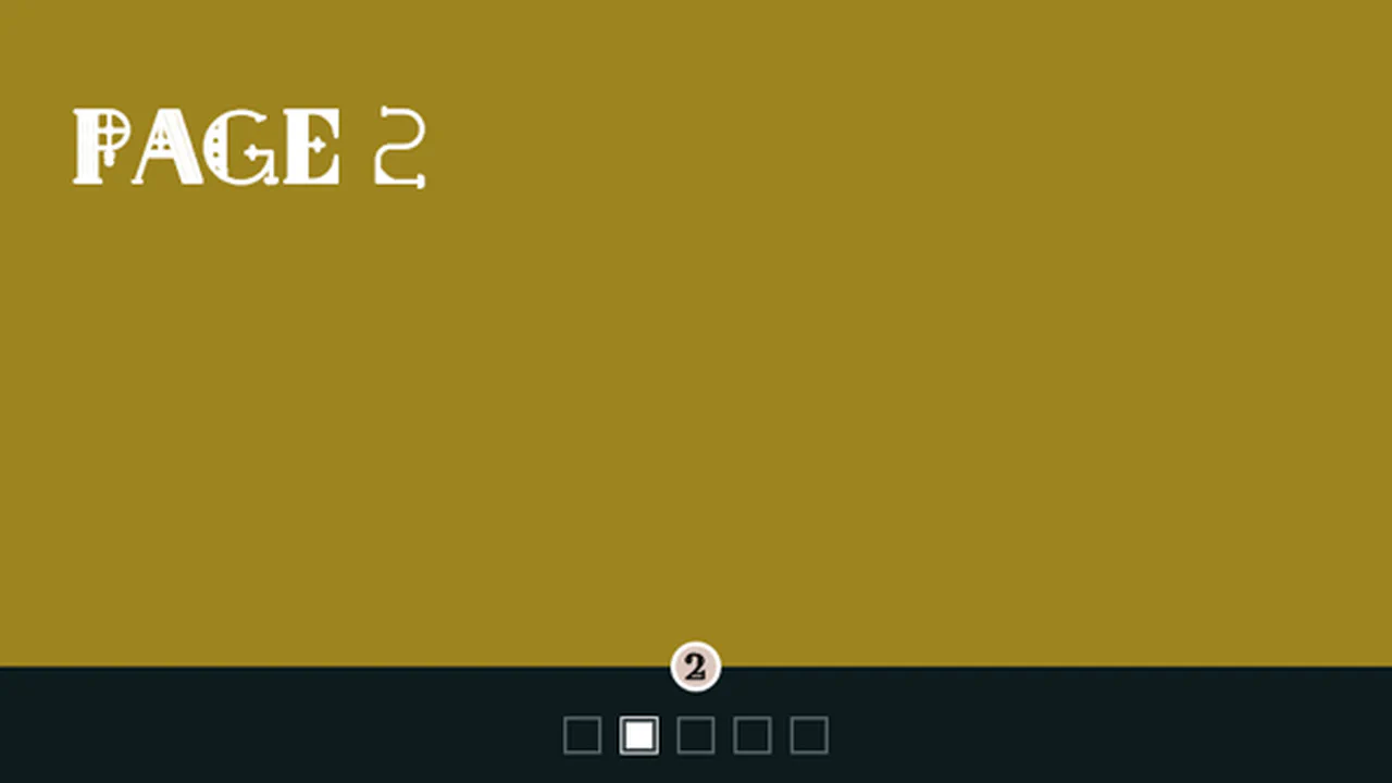 SVG Path Pagination And Rotating Page Transition
