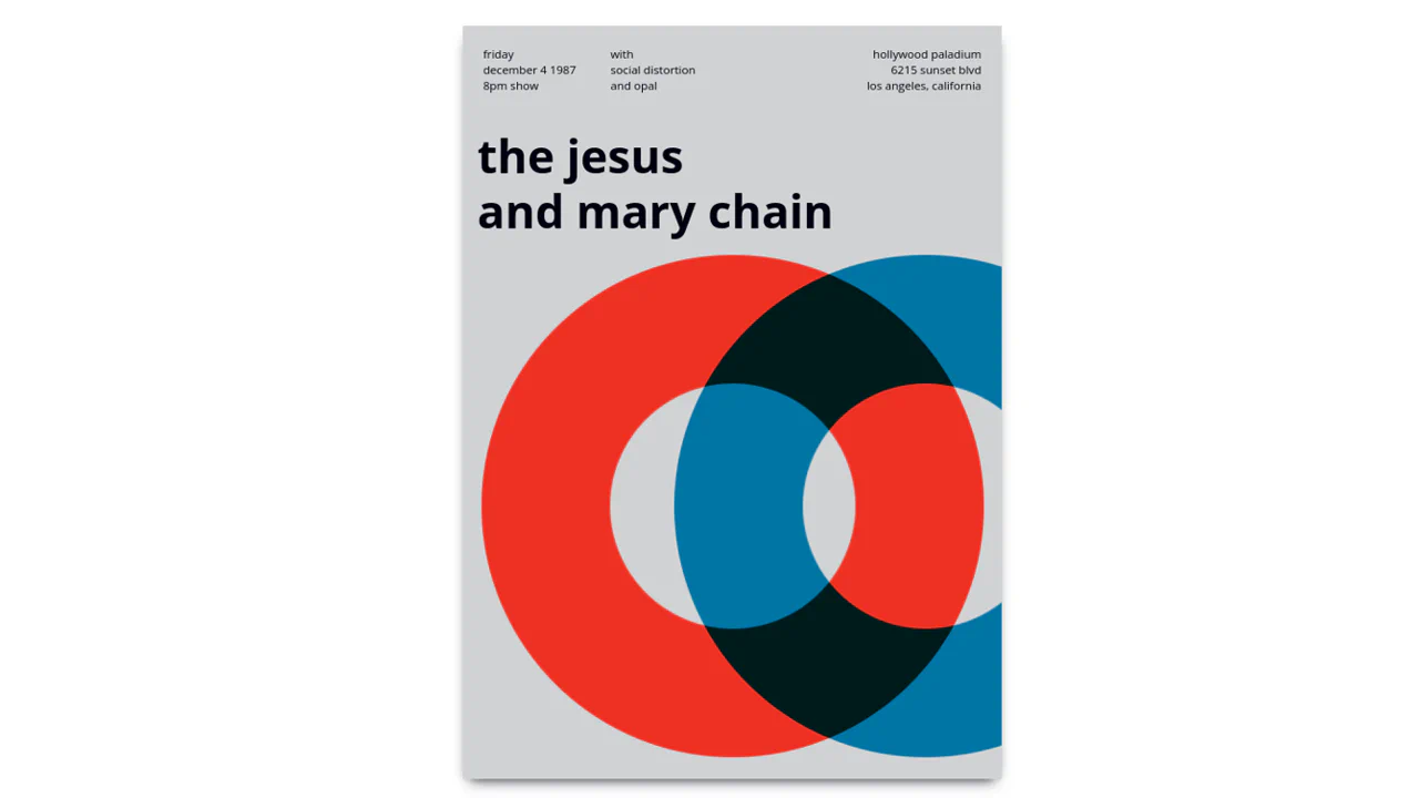 the Jesus and the Mary Chain Poster