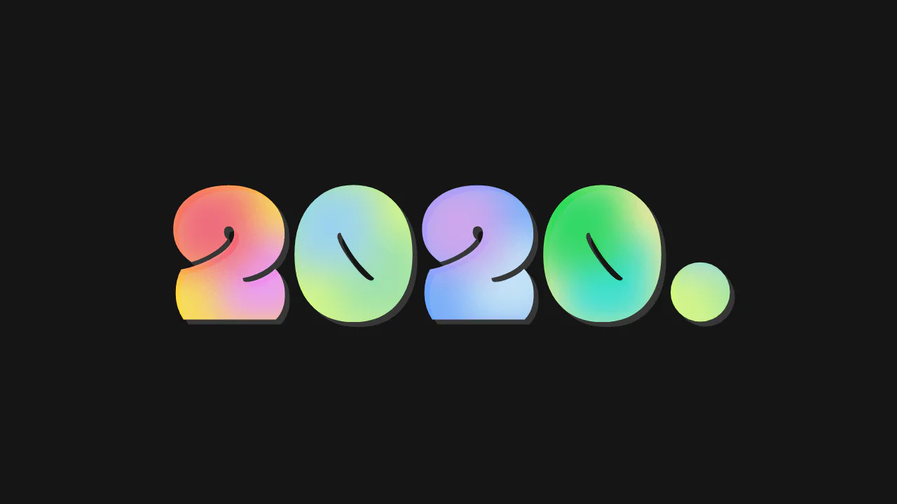 Twenty Twenty & Multi-Color Gradients
